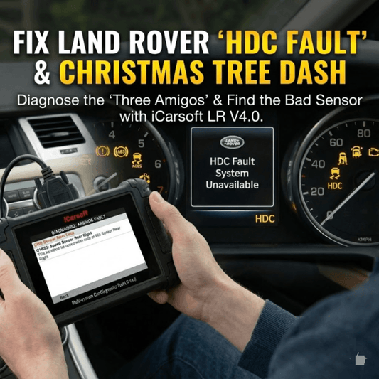 Fix Land Rover "HDC Fault System Unavailable" & Christmas Tree Dash