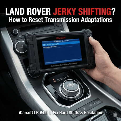 Land Rover Jerky Shifting? How to Reset Transmission Adaptations