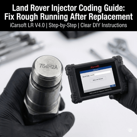 Land Rover Injector Coding Guide: Fix Rough Running After Replacement