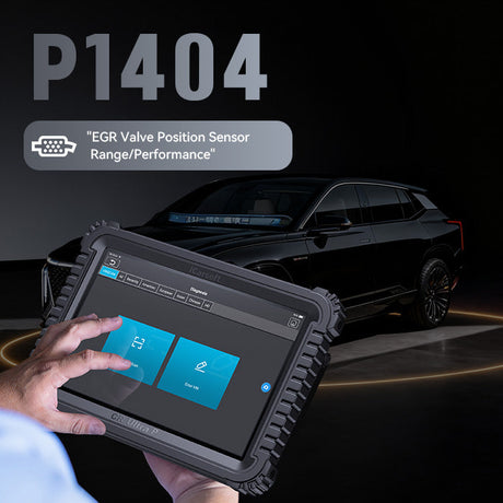 P1404 Code — EGR Position Sensor Range/Performance (Tech Guide)