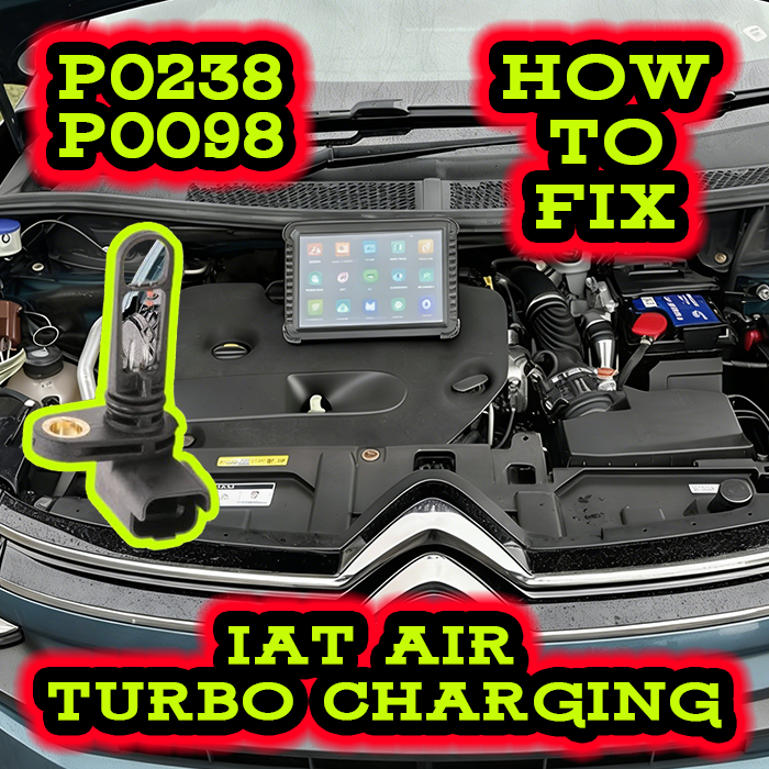 Fix P0238 P0098 Turbo & Air Temp Faults: Peugeot/Citroen Guide