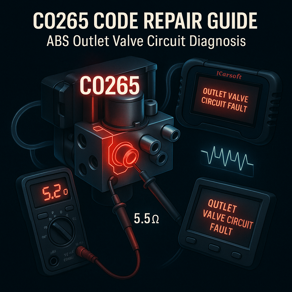 C0265 Code: ABS Outlet Valve Circuit Repair Guide