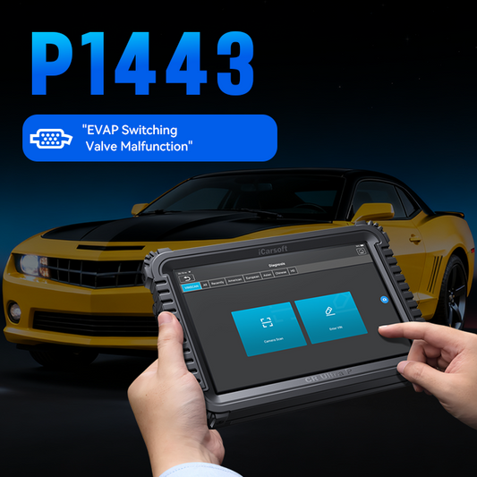 P1443 Code: EVAP Purge Flow Fault Diagnosis, Symptoms, and Fix Guide