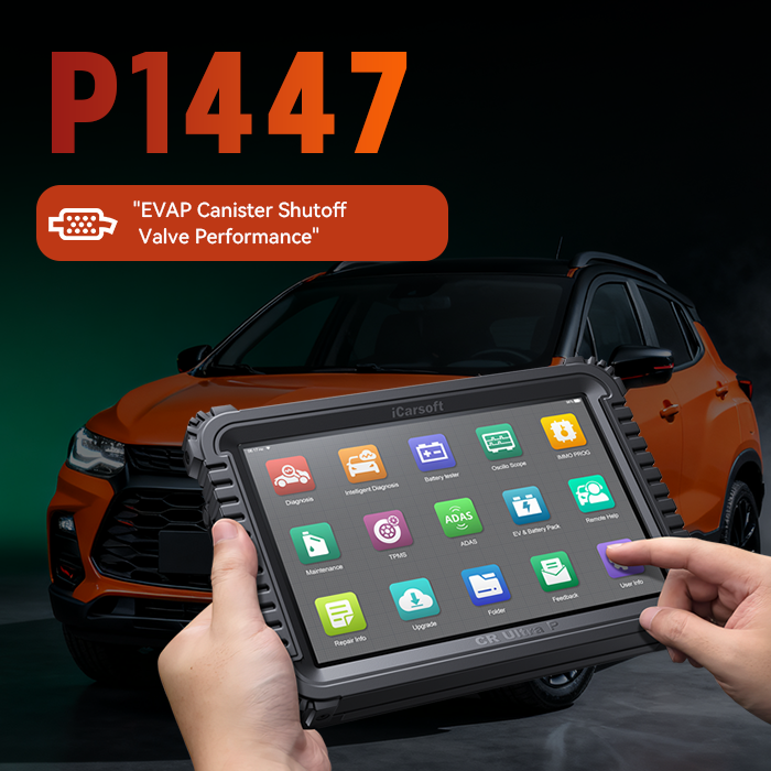 P1447 EVAP Purge Flow Monitor / Purge Control Valve Stuck Closed – Complete Guide 2025