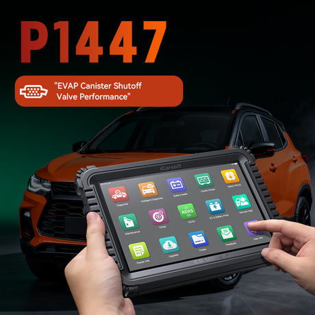 P1447 EVAP Purge Flow Monitor / Purge Control Valve Stuck Closed – Complete Guide 2025