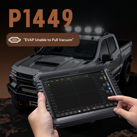 How to Fix P1449 Code: BMW DMTL & EVAP Diagnosis Guide with iCarsoft CR Ultra P
