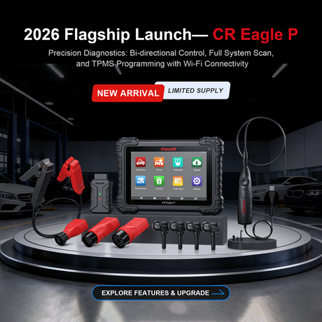 iCarsoft CR Eagle P: OE-Level Scanner & All-in-One Workshop Kit
