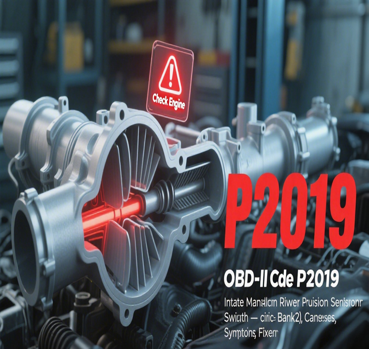 OBD-II Code P2019: Intake Manifold Runner Position Sensor/Switch Circuit (Bank 2)