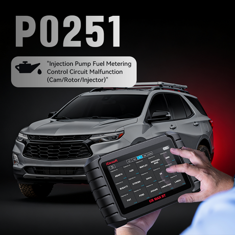 Understanding and Fixing P0251 Code with iCarsoft CR-MAX BT