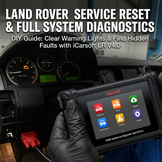 How to Reset Land Rover Service Light & Run Full Diagnostics (DIY Guide)