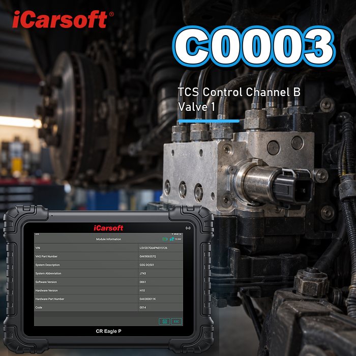 C0003 Mitsubishi suction valve 1 diagnosis and repair guide