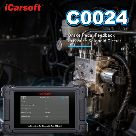 C0024 GM brake pedal simulator valve diagnosis and repair guide