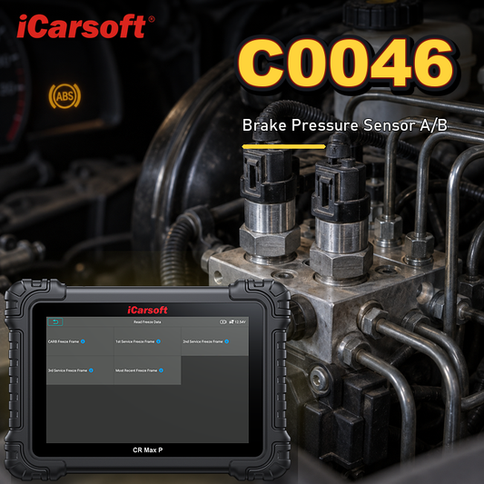 C0046 brake pressure sensor A and B diagnosis and repair guide