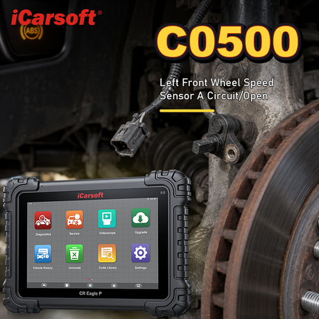 C0500 chevrolet left front wss checks diagnosis and repair guide