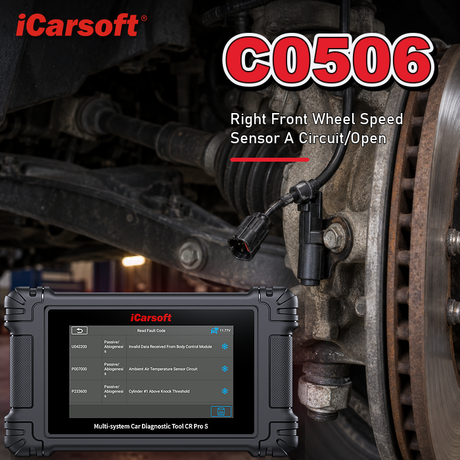 C0506 chevrolet right front wss checks diagnosis and repair guide