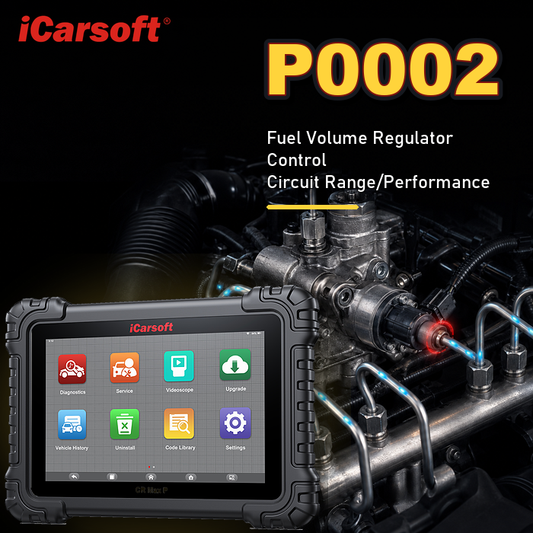 P0002 fuel volume regulator control performance diagnosis and repair guide