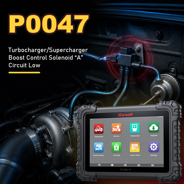 P0047 Code: Turbocharger/Supercharger Boost Control A Circuit Low