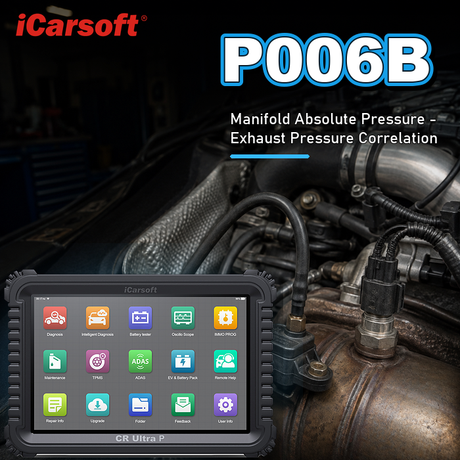 P006B MAP and exhaust pressure correlation diagnosis and repair guide