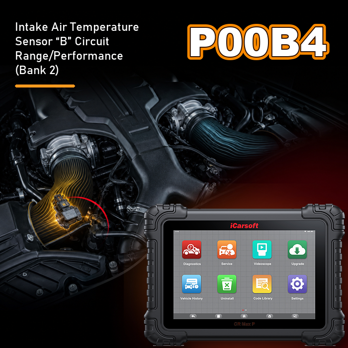 P00B4 Code: Radiator Coolant Temperature Sensor Circuit High