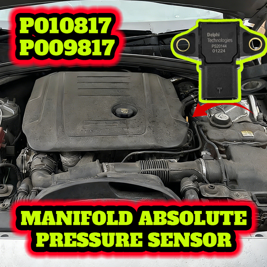 Fix Land Rover/Jaguar P0108 MAP Sensor Fault: Cleaning & Reset Guide