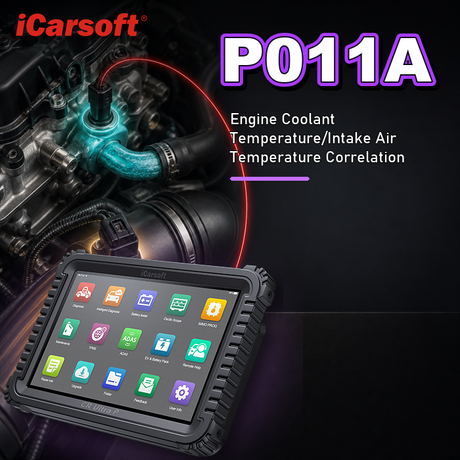 P011A coolant temperature sensor 1 and 2 correlation diagnosis and repair guide