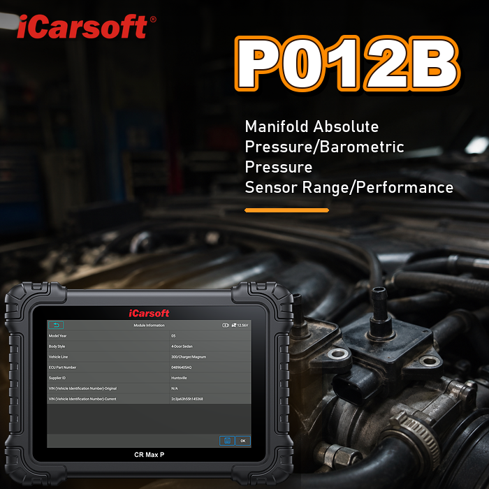 P012B MAP Baro sensor range performance diagnosis and repair guide