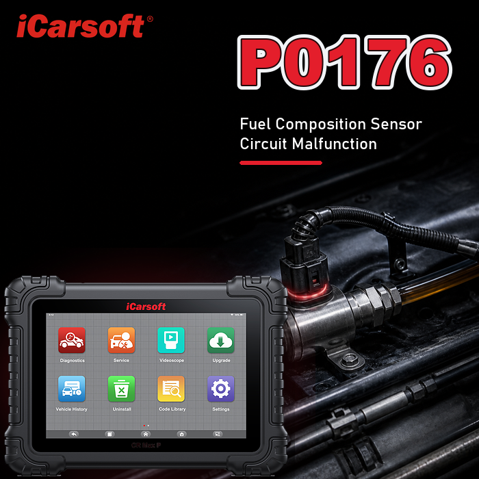 P0176 fuel composition sensor circuit diagnosis and repair guide