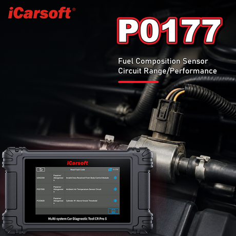 P0177 fuel composition sensor circuit range performance diagnosis and repair guide
