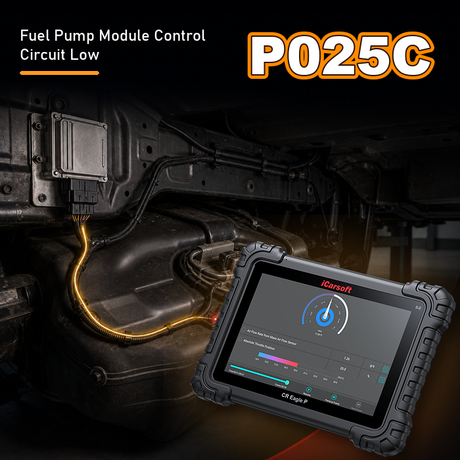 P025C Code: Fuel Pump Module Control Circuit Low — Diagnosis and Fix