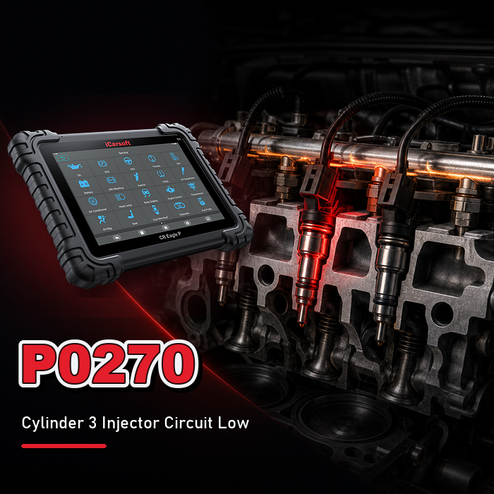 P0270 Code: Cylinder 4 Injector Circuit Low — Diagnosis and Fix