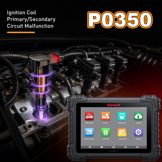 P0350 Code: Ignition Coil Primary/Secondary Circuit Malfunction
