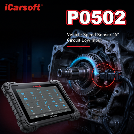 P0502 vehicle speed sensor A circuit low diagnosis and repair guide