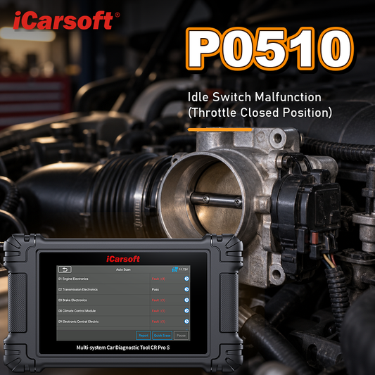 P0510 closed throttle position switch diagnosis and repair guide