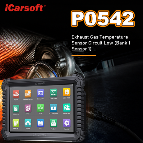P0542 intake air heater A circuit high diagnosis and repair guide