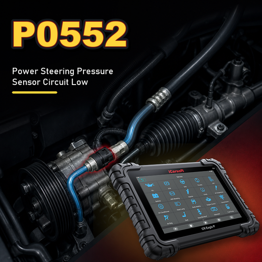 P0552 Code Guide: Power Steering Pressure Sensor Circuit Low
