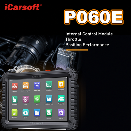P060E internal control module throttle position performance diagnosis guide