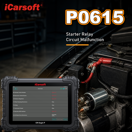 P0615 starter relay circuit and no crank diagnosis and repair guide