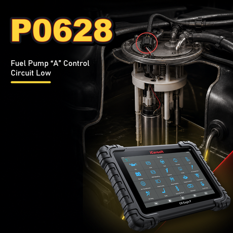 P0628 Code: Fuel Pump A Control Circuit Low — Diagnosis and Fix