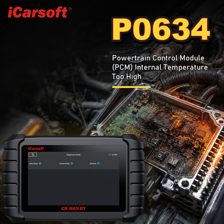 P0634 control module internal temperature too high diagnosis and repair guide