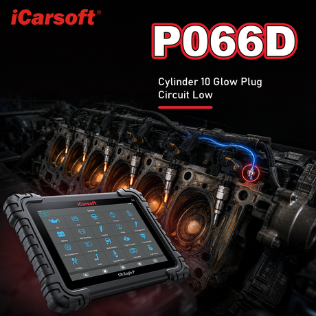 P066D cylinder 2 glow plug control circuit high diagnosis and repair guide