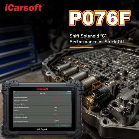 P076F gear 7 incorrect ratio diagnosis and repair guide
