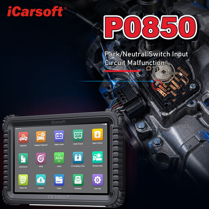 P0850 park neutral switch input circuit diagnosis and repair guide