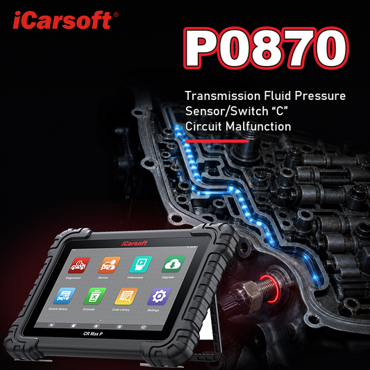 P0870 transmission fluid pressure sensor C circuit diagnosis and repair guide
