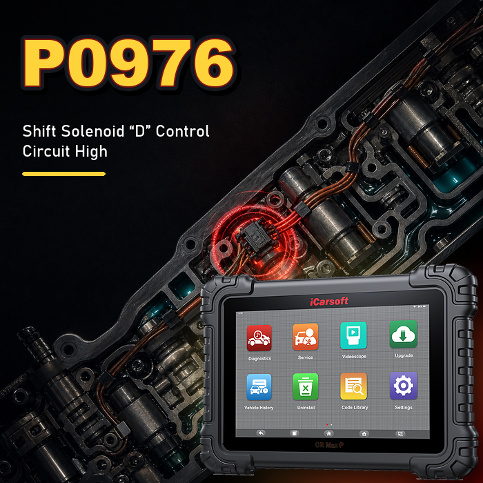 P0976 Code: Shift Solenoid B Control Circuit Low