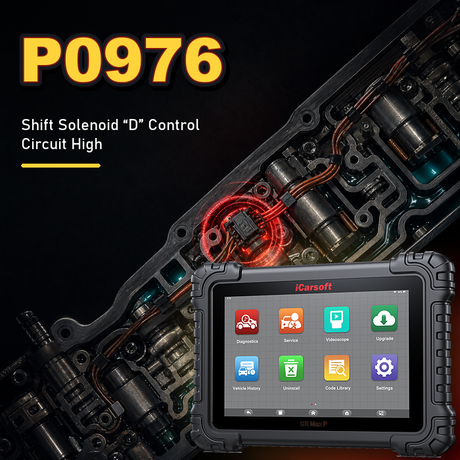 P0976 Code: Shift Solenoid B Control Circuit Low
