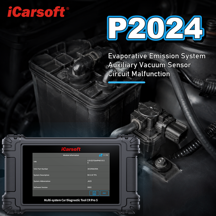 P2024 evaporative emissions fuel vapor temperature sensor circuit diagnosis and repair guide
