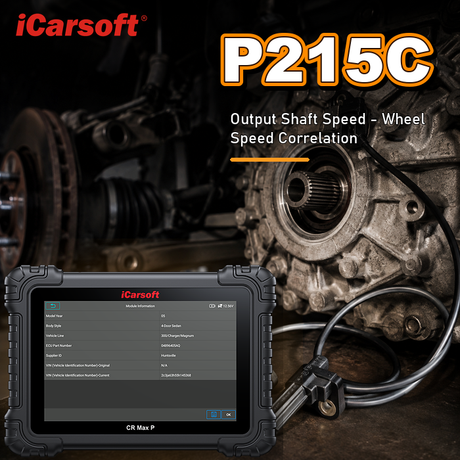 P215C output shaft speed and wheel speed correlation diagnosis and repair guide