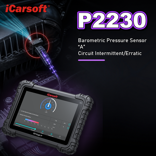 P2230 barometric pressure sensor A intermittent diagnosis and repair guide