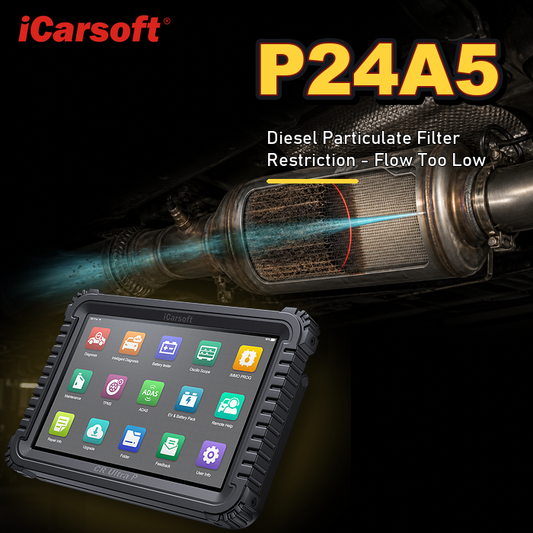 P24A5 EGR cooler bypass bank 1 control stuck diagnosis and repair guide