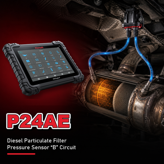 P24AE particulate matter sensor circuit diagnosis and repair guide